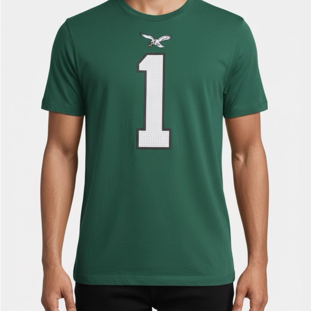 Philadelphia Eagles - Jalen Hursts #1 Graphic Tee Shirt - Large
